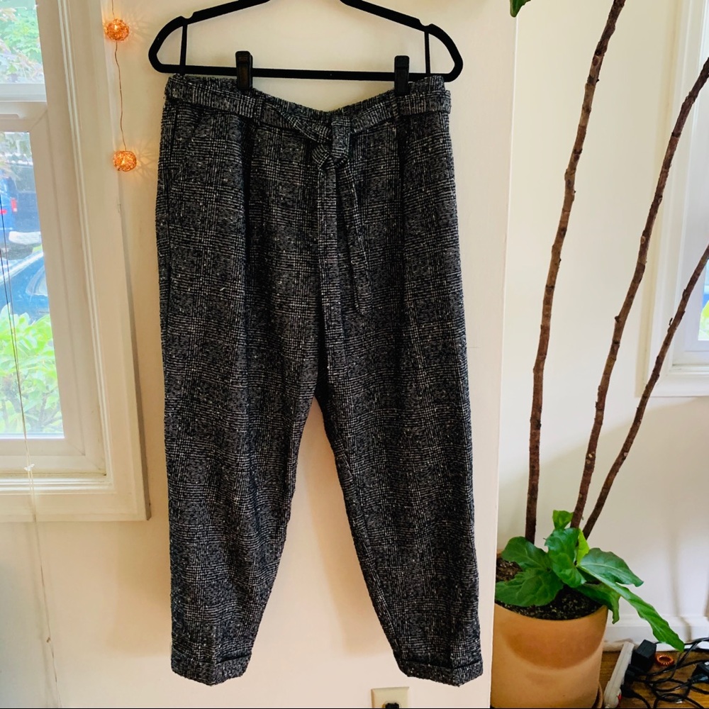 ASOS high waist lined pants